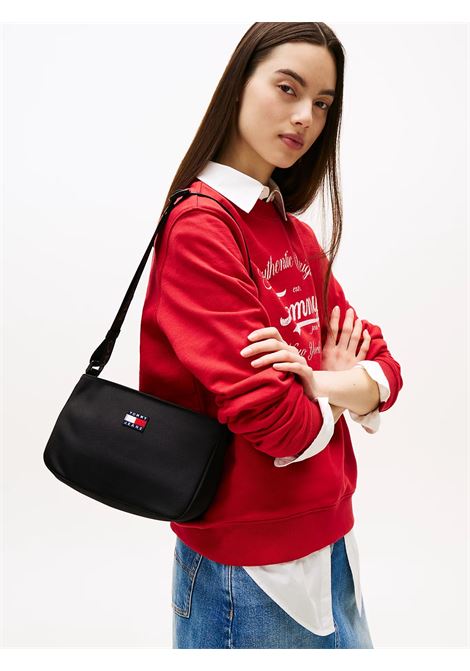 Borsa Essential con logo ripetuto Tommy Hilfiger | AW0AW17544BDS